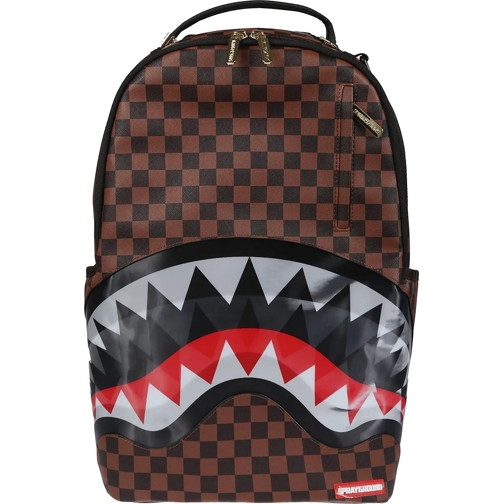 Sprayground Sac à dos Sharks In Paris Lenticular Chomp Backpack Brown schwarz