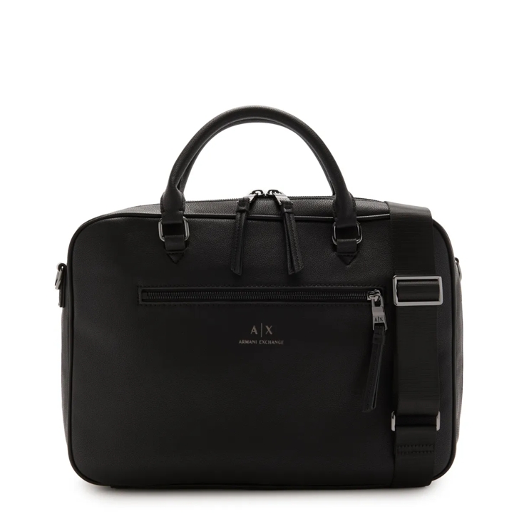 Armani Exchange 952393 CC830 00020 Schwarz Laptoptasche