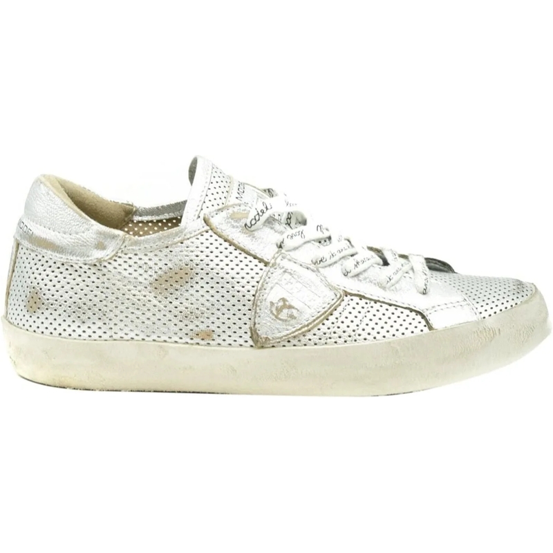 Philippe Model Low-Top-Sneaker Sneakers Silver silber