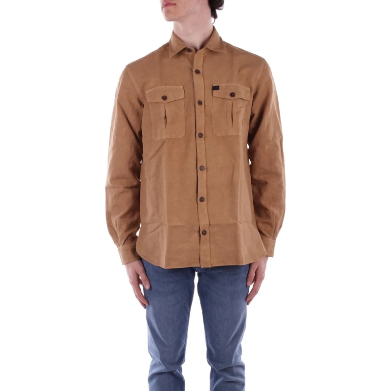 Fay Haut décontracté Shirts Camel beige