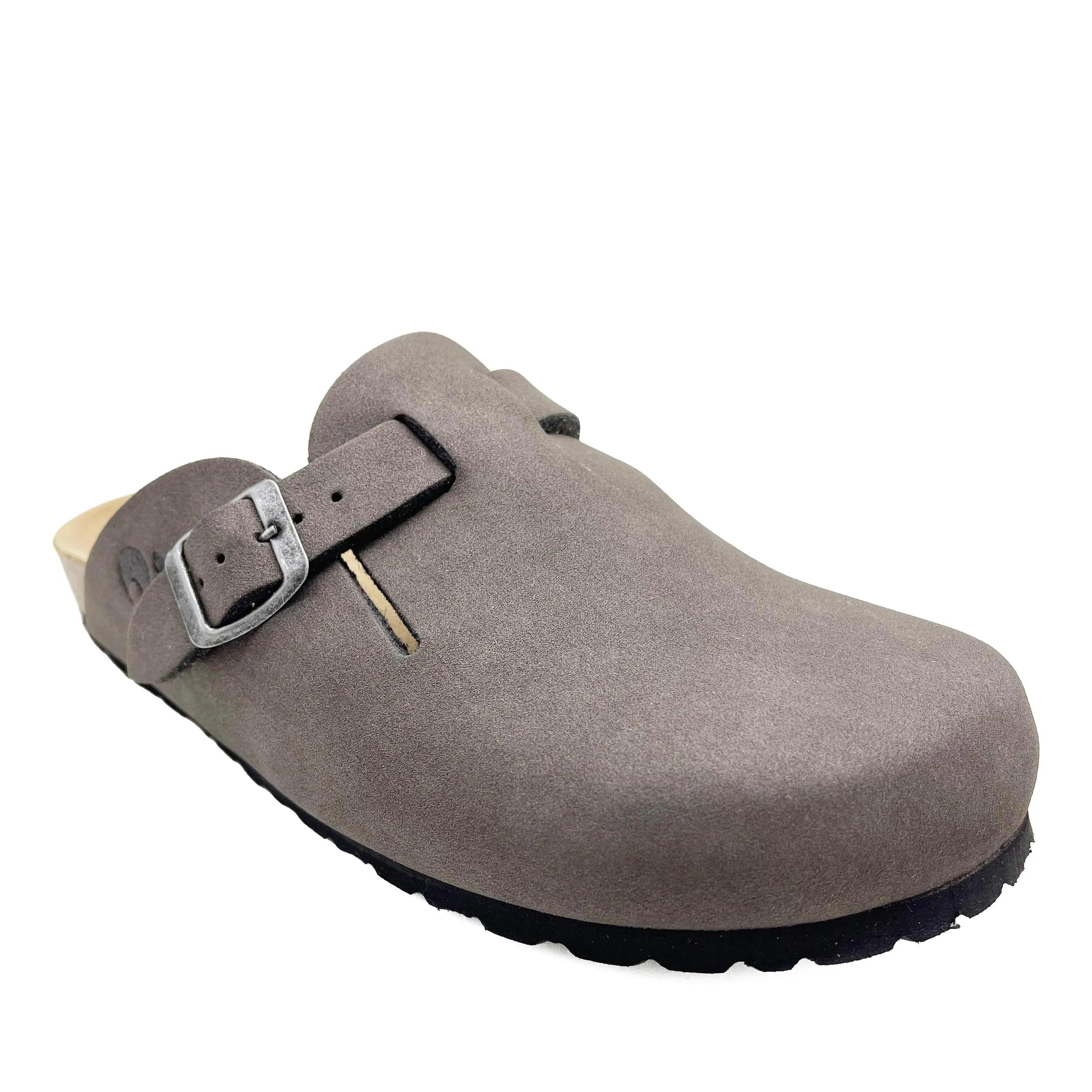 thies Sneakers - thies 1856 ® Eco Bio Clog vegan charcoal (W/M/X) - Gr. 48 - in Grau - für Damen