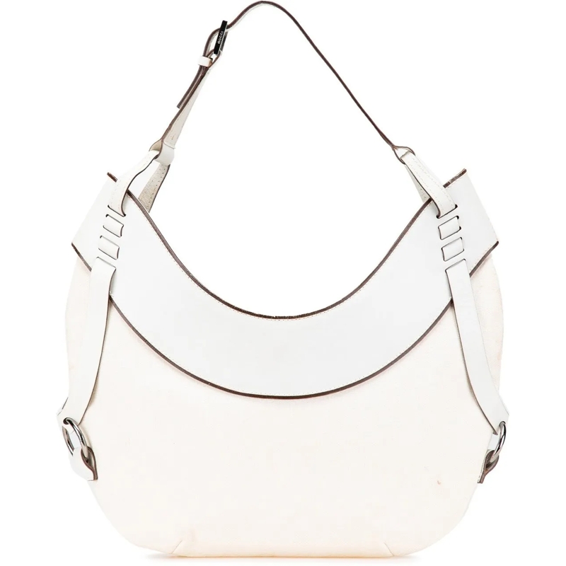 Gucci Tote GG Canvas Hobo weiß