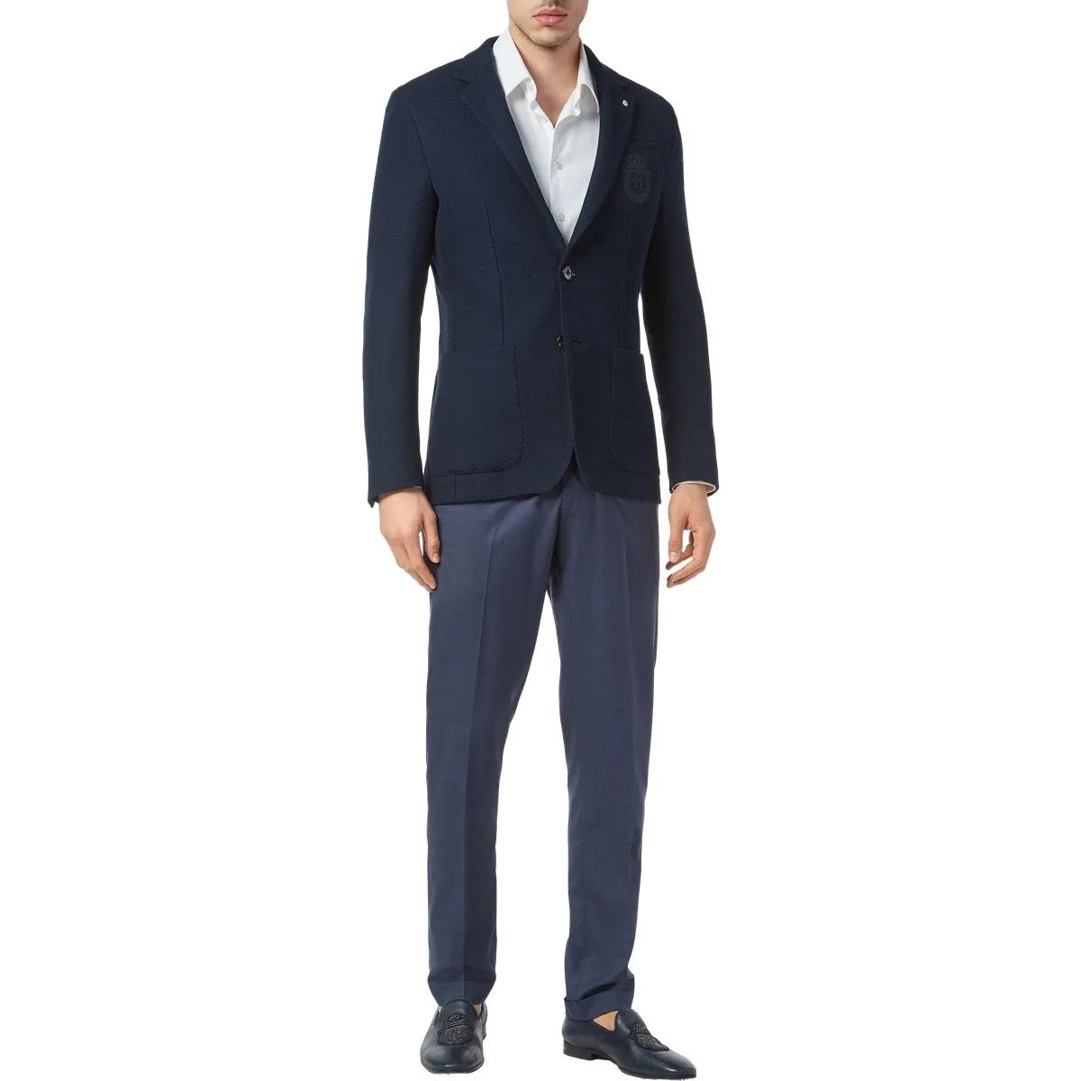 Billionaire Boys Club Circular Knitting Blazer Blue | Blazer