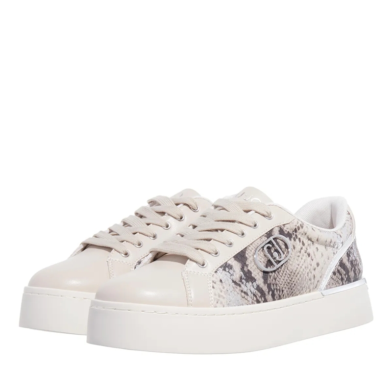 LIU JO Low-Top-Sneaker Pretty 06 Laminated Printed Py Savana/Silver(Image 3)