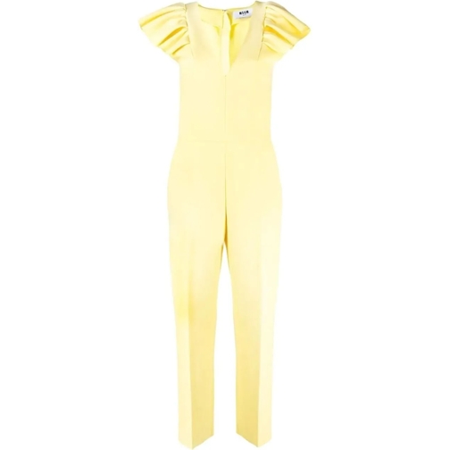 MSGM Jumpsuits tuta yellow gelb