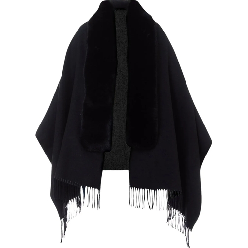 Blugirl Wollschal Scarfs Black schwarz