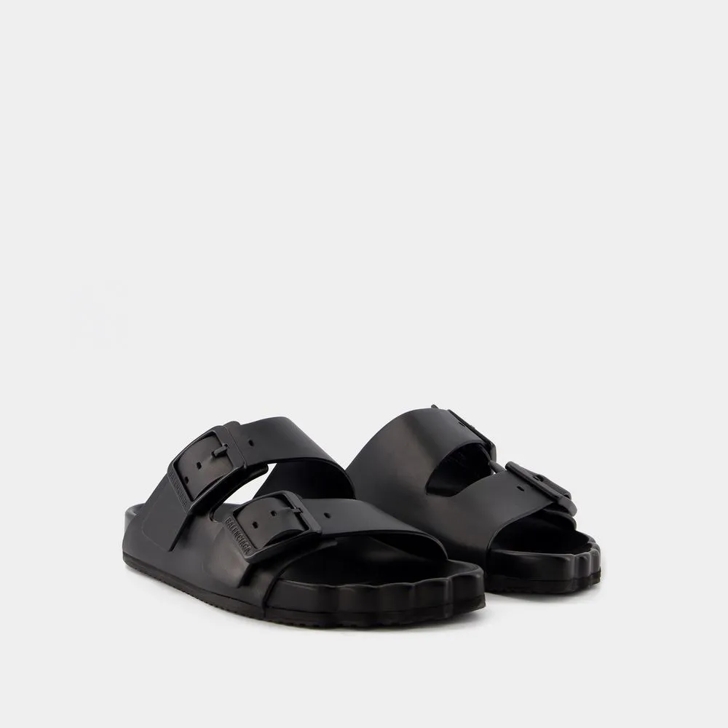 Black balenciaga sandals clearance