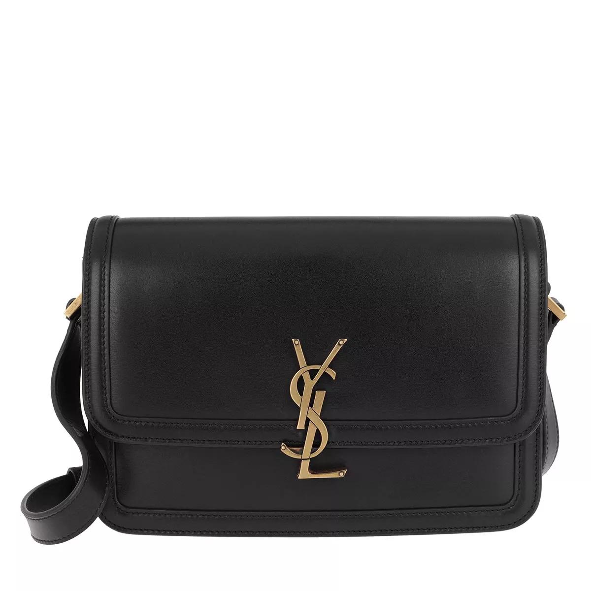 Saint Laurent Crossbody Bags - Medium Messenger Lock Bag Ultracalf Soft - Gr. unisize - in Schwarz - für Damen