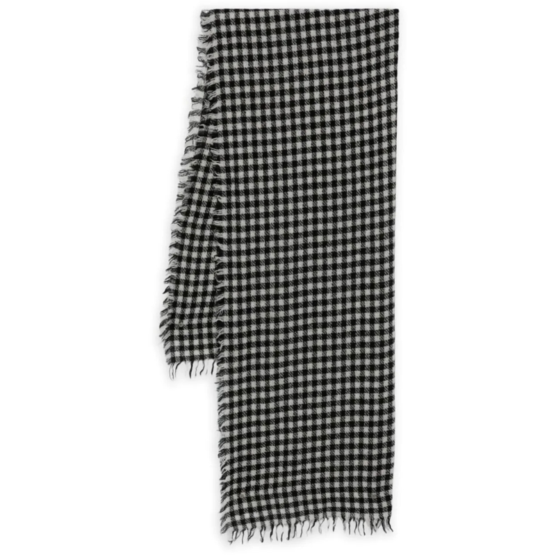 Faliero Sarti Wollschal Scarfs Black schwarz