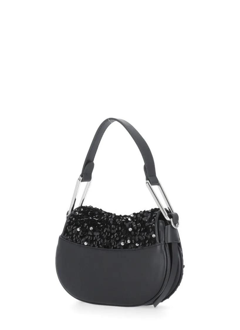 Coccinelle Hobo bags Black Leather "Magie" Shoulder Bag in zwart