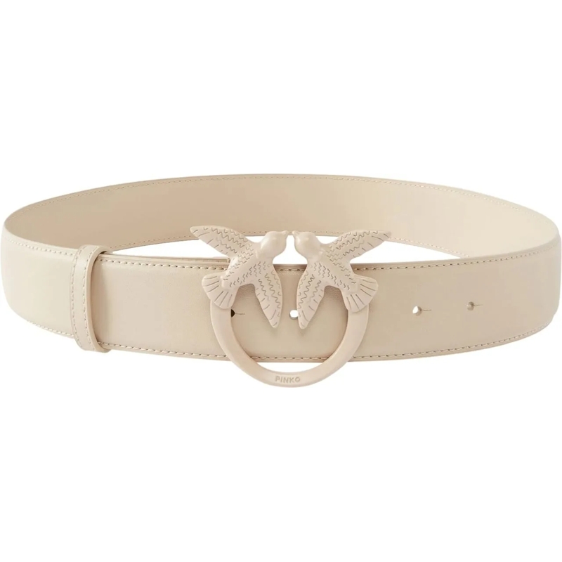 Pinko Ceinture Belts Beigegrigio Fumo Block grau