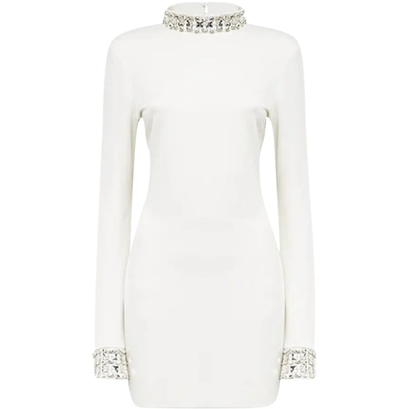 Blugirl Robe midi Dresses Chalk weiß