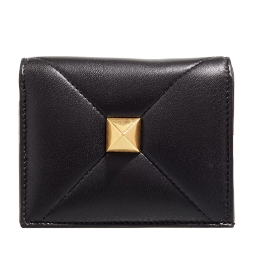 Valentino Garavani Wallet Black Bi-Fold Portemonnaie