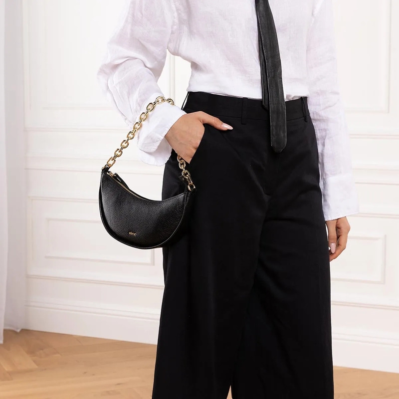 Abro Schultertasche Schultertasche Moon/ Black/Gold  Black/Gold(Image 3)