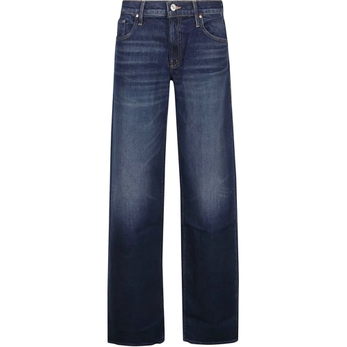 Mother Magere Been Jeans The Down Low Spinner Heel Jeans Blue blau