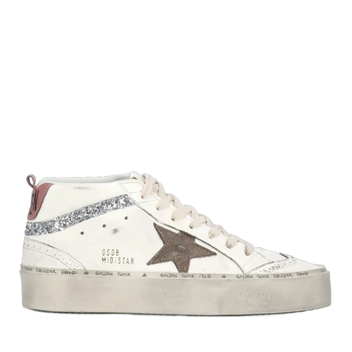 Golden Goose Low-Top Sneaker Hi Mid Star Sneakers White