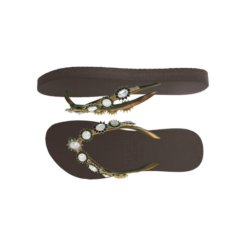 UZURII Flip Flops Pantoffeln Pantoffel Boo Boo mocca(Image 4)