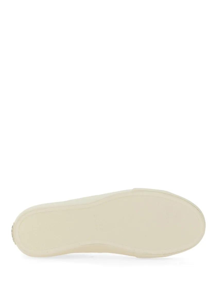 Thumbnail - Boss Low-Top Sneaker - Low-Top Leather Sneakers With Contrasting Stripes - Gr. 40 (EU) - in Weiß - für Damen