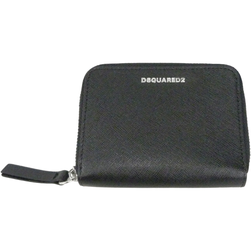 Dsquared2 Portemonnee Portafoglio con zip schwarz