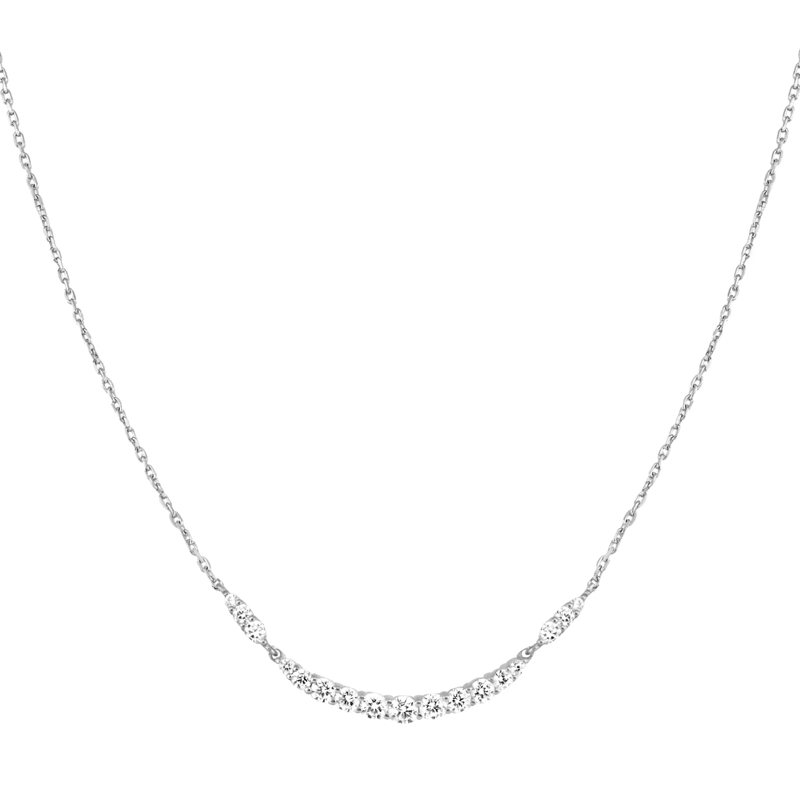 Ania Haie Mittellange Halskette 925er Sterlingsilber Halskette silber