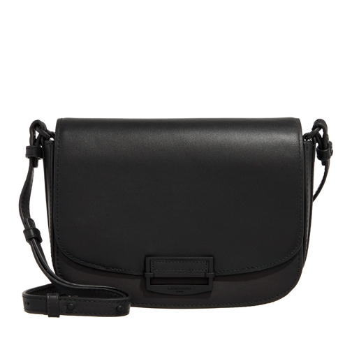 Liebeskind Berlin Ezra 2 Calf Optic Black Crossbody Bag