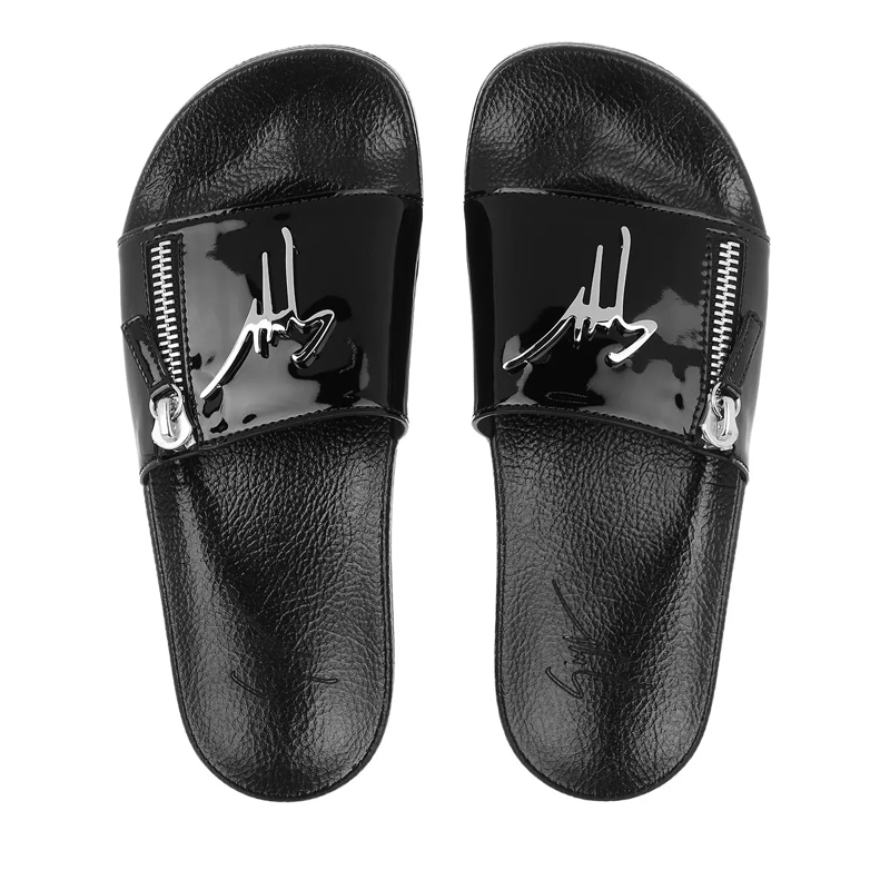 Giuseppe Zanotti Slides Slipper Black(Image 4)