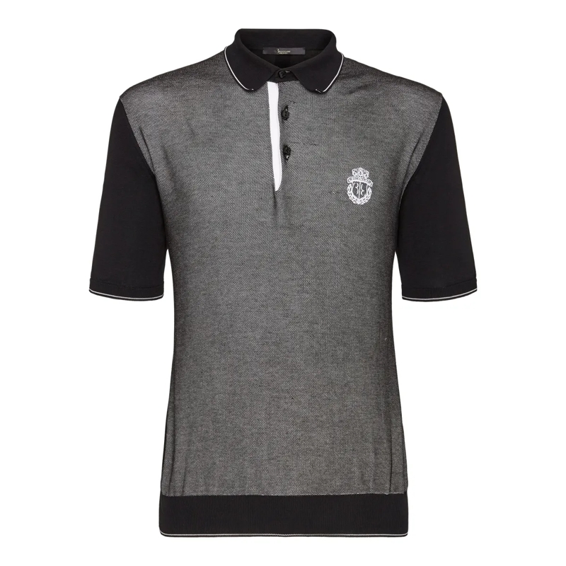 BILLIONAIRE Top Pullover Crest schwarz