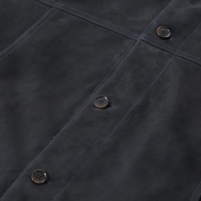 Arma Veste de transition Jacke Jaden aus Veloursleder grau(Image 7)