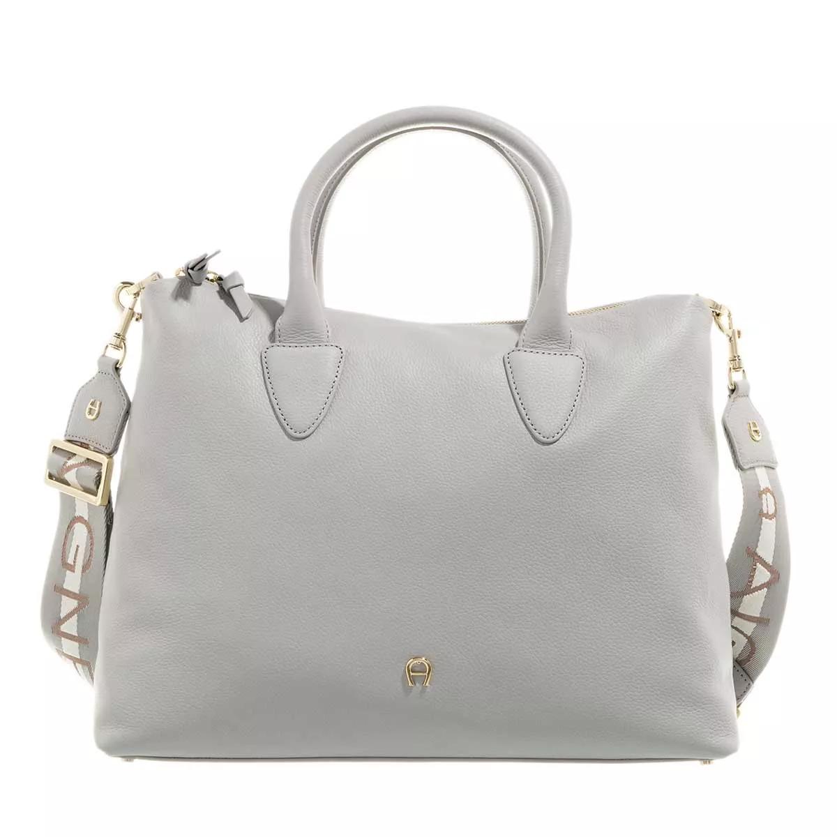 Aigner Satchel Bag - Zita - Gr. unisize - in Grau - für Damen