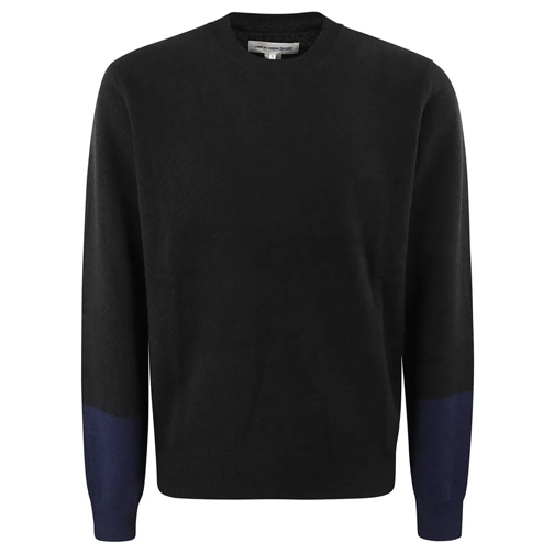 Comme des Garcons Pullover Wool Sweater Black