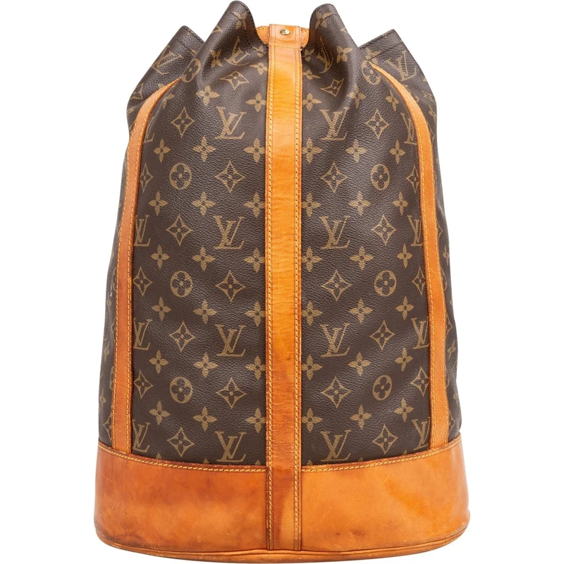 Louis Vuitton Tote Louis Vuitton Canvas Monogram Randonnee Backpack braun