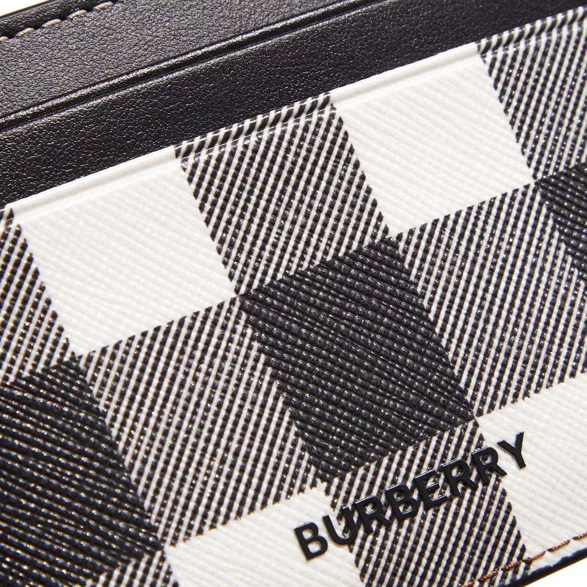 Burberry Black Stripe Kier Card Holder – BlackSkinny