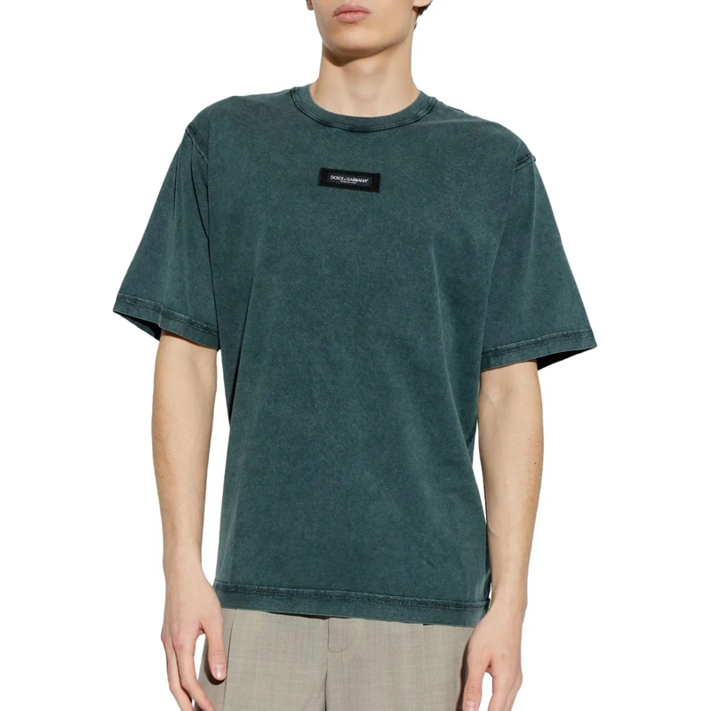 Dolce&Gabbana T-Shirt T-Shirts And Polos Green grün(Image 5)