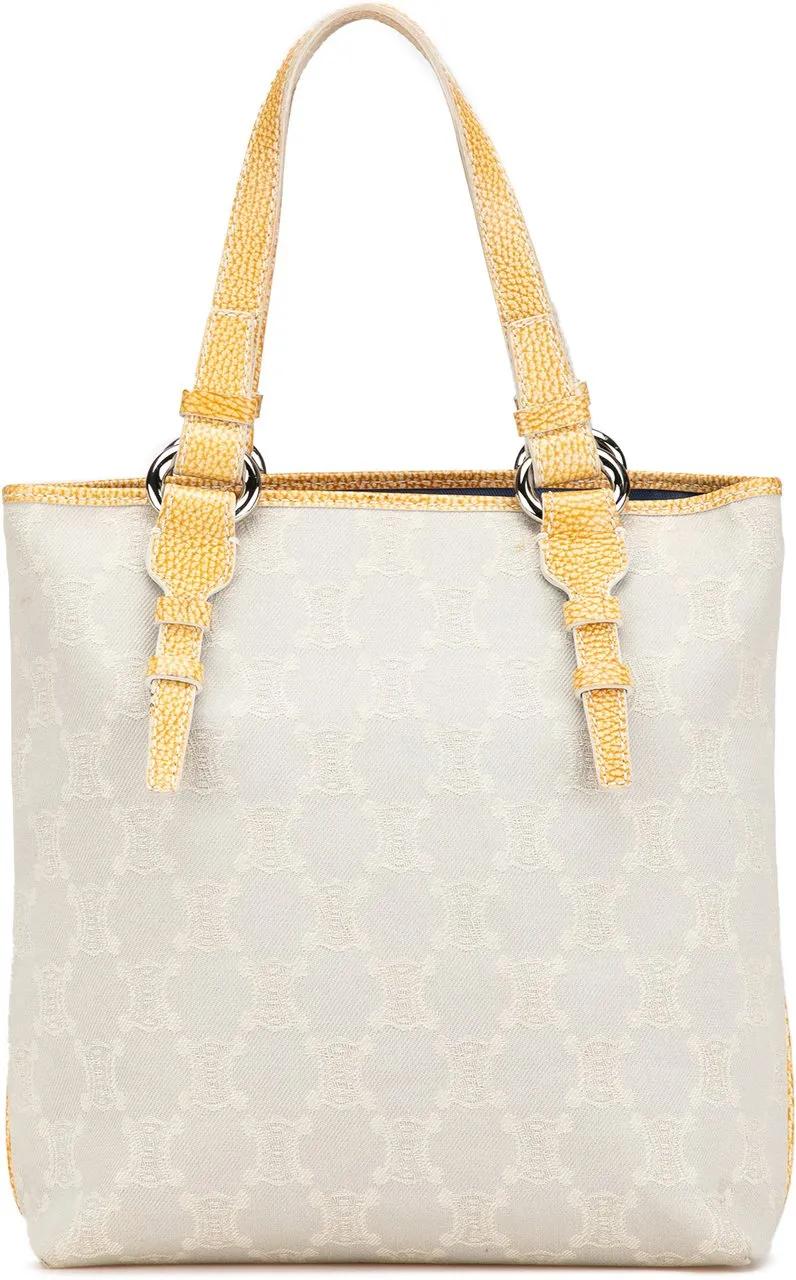 Celine Shoppers 2007 Macadam Canvas Tote in grijs