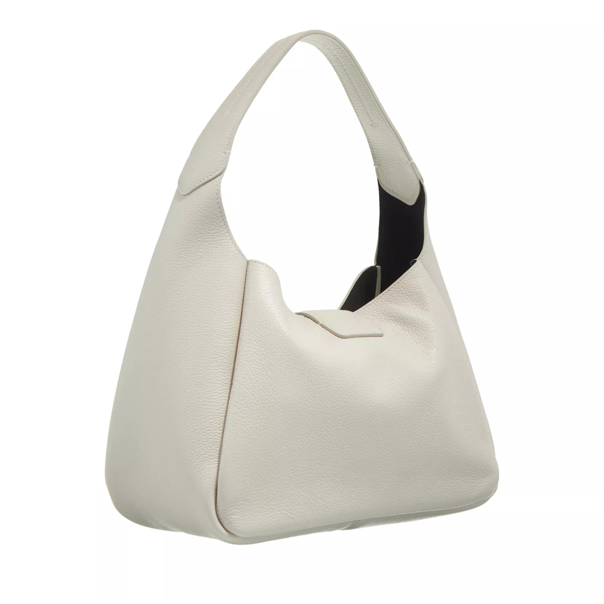 Emporio Armani Hobo bags Hobo M Micro Cervo in beige