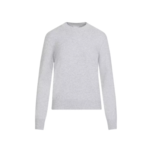 Bottega Veneta Grey Mélange Cashmere Pullover Grey 