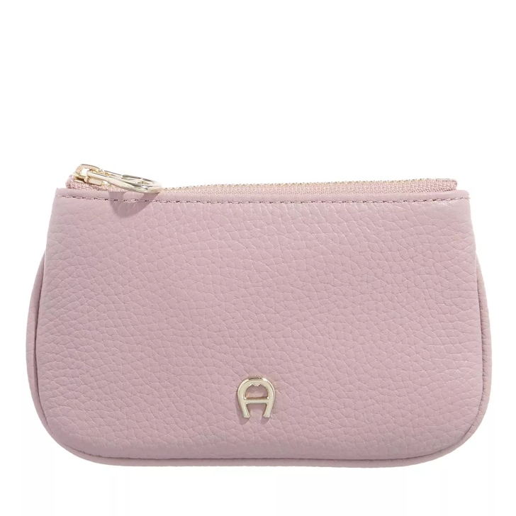 AIGNER Fashion Stardust Rose Coin Wallet