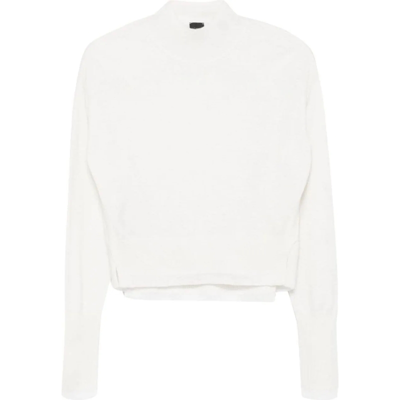 Pinko Sweat-shirt Pinko Sweaters White weiß