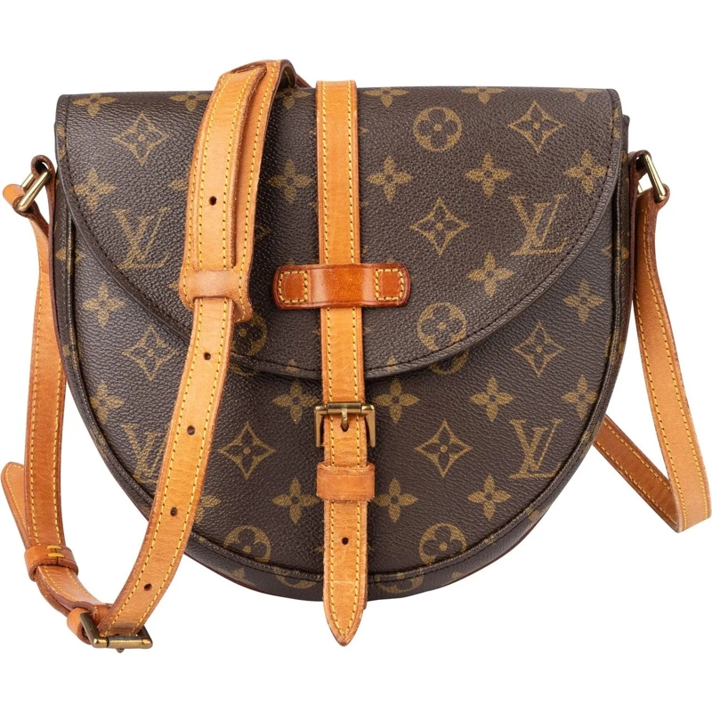 Louis Vuitton Tote Louis Vuitton Canvas Monogram Chantilly MM Crossbo braun