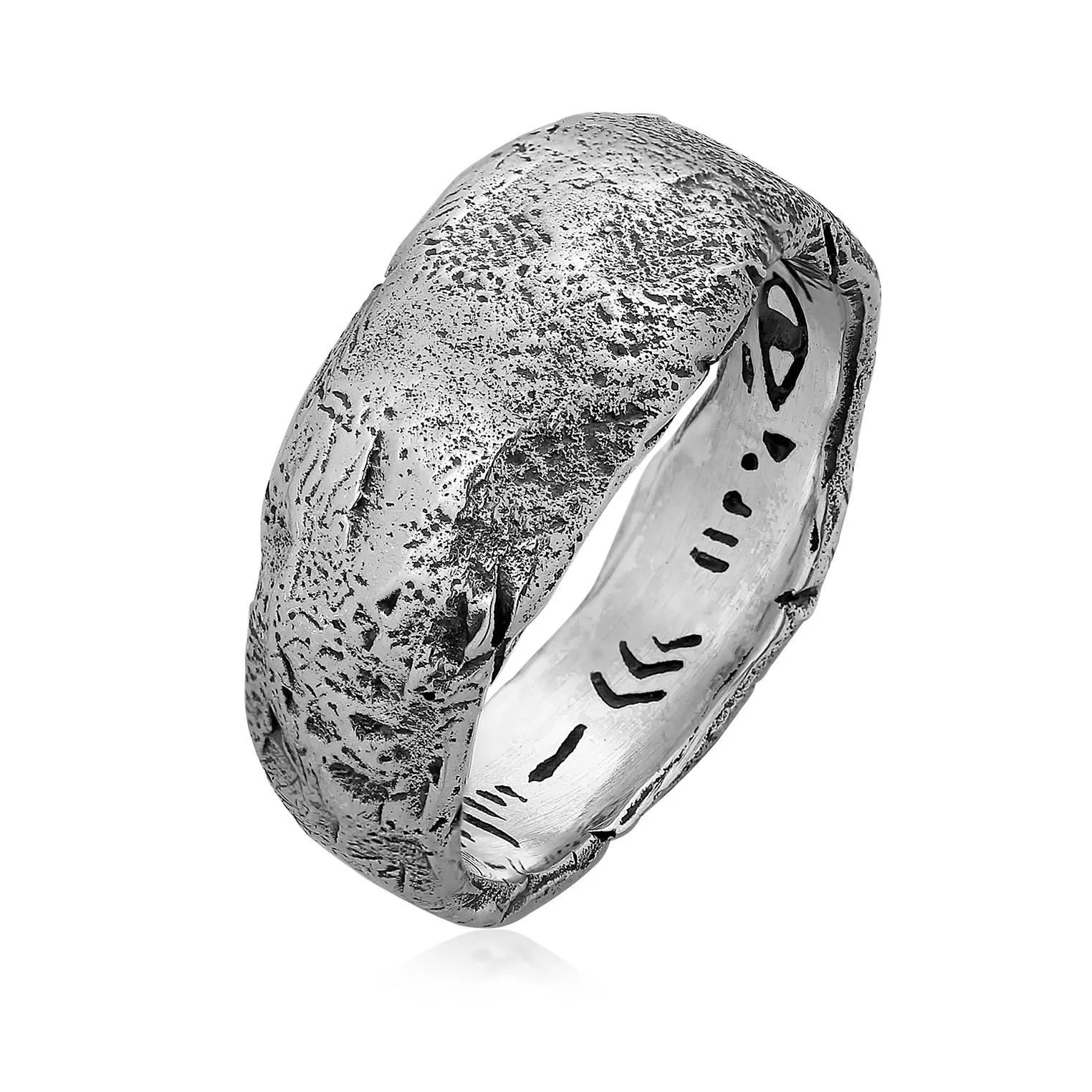 Haze & Glory Ringe - Ring Bandring - Secret Spot 925 Silber - Gr. 66 MM - in Silber - für Damen