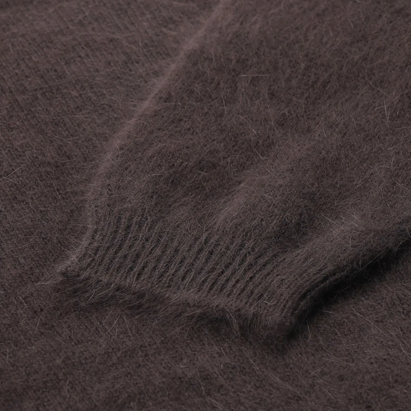 Roberto Collina Pullover Pullover aus Angorawoll-Mix braun(Image 3)
