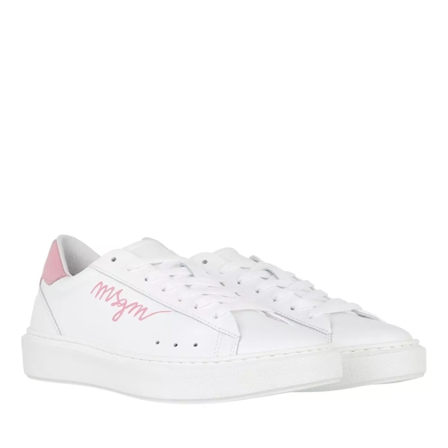 MSGM Scarpa Donna Pink Low-Top Sneaker