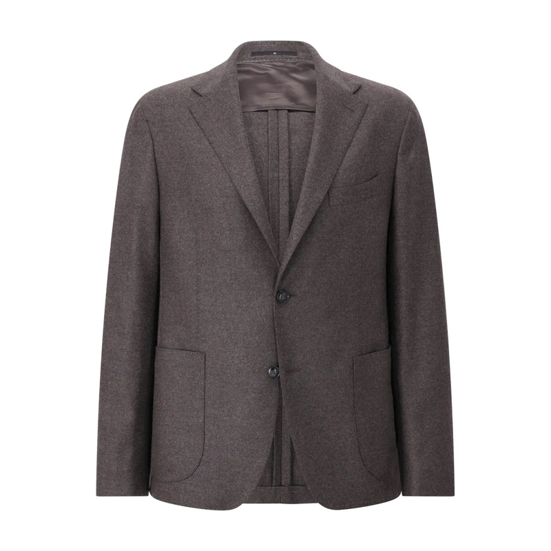 Dressler  Sakko aus Kaschmir-Woll-Mix Dunkelbraun