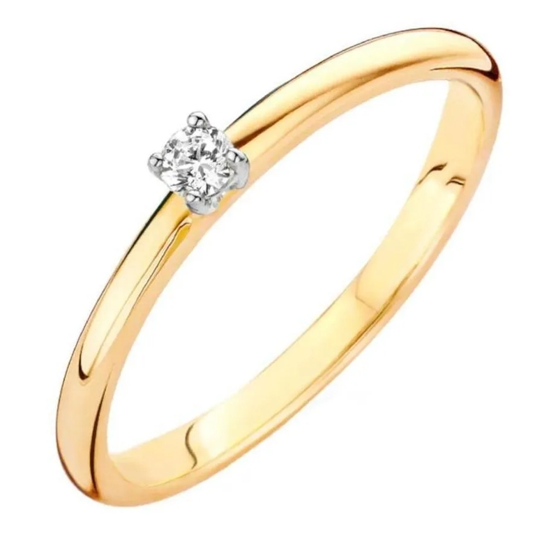 Blush Diamantring Diamantring Gold