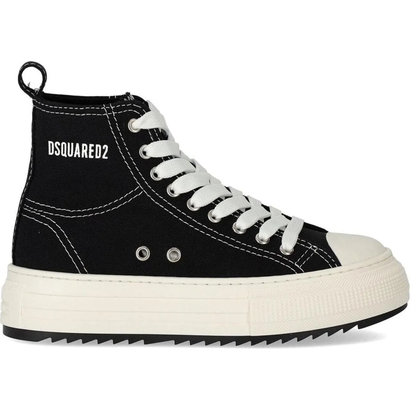 Dsquared2 Low-Top-Sneaker Sneakers Alte Berlin schwarz