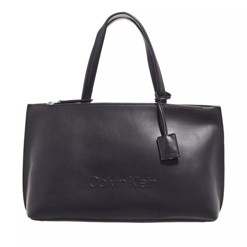 Calvin Klein Sac à provisions Ck Set Shopper Medium Ck Black