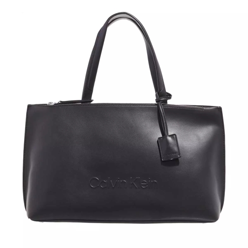 Calvin Klein Ck Set Shopper Medium Ck Black Shopping Bag