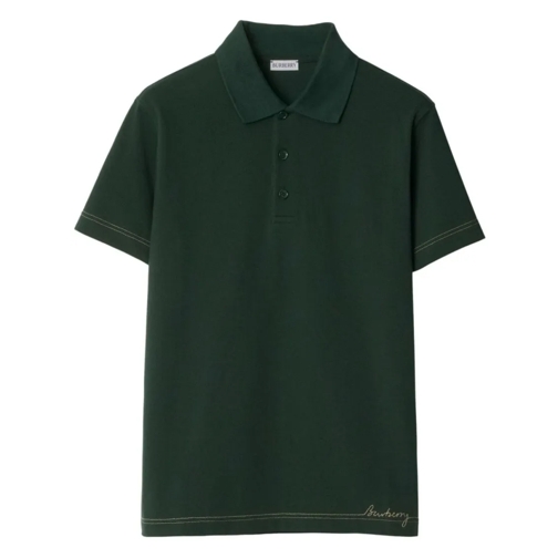 Burberry Dark Green Polo Shirt Green Polotröja