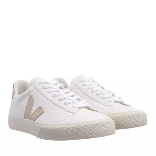 Veja Campo Chromefree Leather Extra-White Almond Low-Top Sneaker