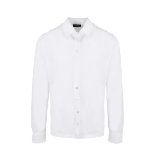 Herno Jersey Crepe Shirt White 